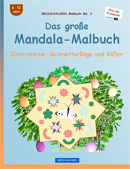 Mandala-Malbuch - Schmetterlinge und Käfer - Band 3