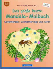 Mandala-Malbuch - Schmetterlinge und Käfer - Band 1