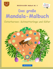 Mandala-Malbuch - Schmetterlinge und Käfer - Band 3