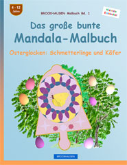 Mandala-Malbuch - Schmetterlinge und Käfer - Band 1