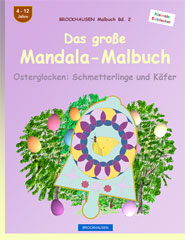 Mandala-Malbuch - Schmetterlinge und Käfer - Band 2