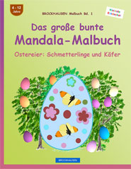 Mandala-Malbuch - Schmetterlinge und Käfer - Band 1