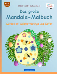 Mandala-Malbuch - Schmetterlinge und Käfer - Band 3