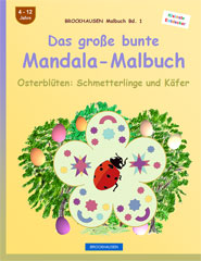 Mandala-Malbuch - Schmetterlinge und Käfer - Band 1