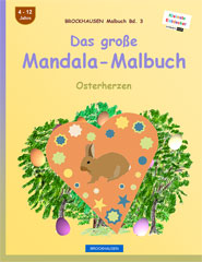 Mandala-Malbuch - Osterherzen - Band 3