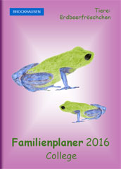 Familienplaner 2016 - Erdbeerfröschchen