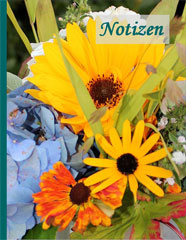 Notizbuch - Sonnenhut