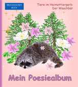 poesiealbum Waschbär